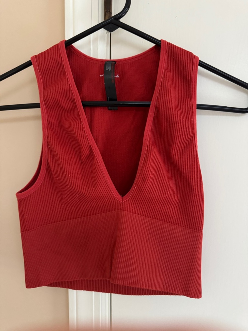 Out From Under Deep V Crop Top